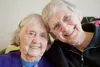 June Robinette and her daughter, Sister Mary Hugh McGowen, sit for a portrait Saturday morning. ROBERT DeBERRY/Frontiersman.com