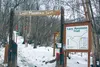 The lower reaches of the the Lazy Mountain trail were slushy earlier in the week, but Crazy Lazy Mountain Run organizers say the trail gets better at higher elevations. The race, a 7-mile loo