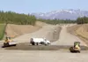 ROBERT DeBERRY/Frontiersman Work continues on Phase I of the
Trunk Road project. When Phase I is complete there will be a new,
straighter route from the Parks Highway to the Palmer-Wasilla
Hi