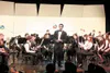 Sterling Maffe, 15, with the Colony High School band. The band performed one of his original compositions at its spring concert. Casey Branch/For the Frontiersma