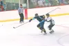MATT TUNSETH/Frontiersman Alaska forward Tyler Currier tries to
skate free toward the puck during a 6-2 loss to the Kenai River
Brown Bears Friday at the Soldotna Sports Center. It was the fi