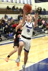 Palmer's Maddox Moore goes to the basket during a win over Houston. Bruce Eggleston/matsusports.net