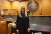Anchorage attorney Michelle Bittner, who sued the state over its program that is killing bears and wolves to boost the faltering Mulchatna caribou herd, stands in the courtroom after arguing 