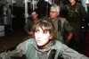 Tech. Sgt. Theresa Hillis, front, of the 68th Aeromedical Evacuation Squadron (AES), Norton Air Force Base, Calif.; Senior Master Sgt. James Cundall, right, of the 118th AES, Tennessee Air Na