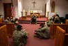 U.S. Marine Corps Lt. Col. James Doyle, commanding officer of Marine Wing Headquarters Squadron (MWHS) 2, shares a story about how chaplains have been an important part of his career during a