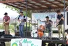Anchorage rock band Concrete to Clouds performs at the Friday Fling market in downtown Palmer, Friday, July 10. Jacob Mann/Frontiersman
