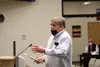 Former member of the Alaska House of Representatives and Alaska Senate Bill Stoltze presented to the Assembly on the state’s process for redistricting Tim Rockey/Frontiersman