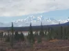 Denali, North America’s tallest peak, is seen from Parks Highway on Sept. 20, 2022. Yereth Rosen/Alaska Beacon