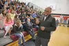 Sec. Penn visits Houston High School Catherine Esary/Mat-Su Borough S