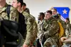 U.S. Air Force Airmen assigned to the 3rd Wing prepare to deploy to the U.S. Central Command area of responsibility at Joint Base Elmendorf-Richardson, Alaska, Aug. 9, 2024. This rapid deploy