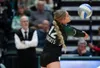 Colony junior Alli Morrissey passes the ball against the Dimond Lynx. Bruce Eggleston/matsusports.net