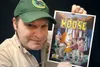 Tundra Comics fame Chad Carpenter holds the cover of the soon to be released graphic novel Moose which will be followed by a full length feature film. ROBERT DeBERRY/Frontiersman.com