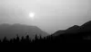 The sun rises in Denali National Park earlier this summer,
giving a glow to the sky and the surrounding mountains. Photo by
MARY SPEARS/Frontiersman.