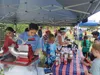 First Baptist Church Wasilla members hand out snow cones.