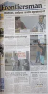 Front page of the Oct. 8, 2004, Mat-Su Valley Frontiersman.