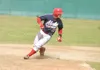 MATT TUNSETH/Frontiersman Alaska Road Warrior second baseman
Carl Brent rounds second base during the team’s 12-5 loss to the
Kenai American Legion Twins Wednesday at McManus Field in Wasilla
