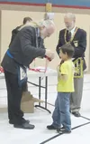 Members of Matanuska Lodge No. 7 participated in the Gold Medal Reading Awards program at Swanson Elementary School in Palmer May 9, which recognized students in kindergarten through second g