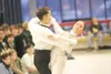 ROBERT DeBERRY/Frontiersman Artem and Anna Kozyrenko perform a
Russian dance for the International Club at Wasilla High School
Friday afternoon.