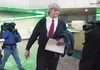 Former Rep. Vic Kohring leaves the federal court house in Anchorage a convicted felon but a free man in October 2011. Kohring pleaded guilty to conspiracy to commit bribery concerning program