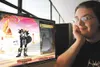 ROBERT DeBERRY/Frontiersman One of Aly Koechlein'€™s virtual
personas is a Blood Elf paladin named Ixi. She spends, on average,
seven to eight hours a day playing World of Warcraft.
