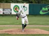 Mat-Su Miners lefty Nolan Monaghan fires a pitch during a 6-1 win over the Chugiak Chinooks Thursday, June 7, 2018, at Hermon Brothers Field in Palmer. Monaghan, a former Wasilla High School 