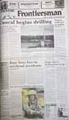 Front page of the Aug. 20, 1999, Mat-Su Valley Frontiersman.