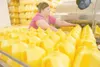 ROBERT DeBERRY/Frontiersman Gallon milk jugs are placed onto a
conveyor at Matanuska Creamery. The creamery received another
$200,000 loan from the state Board of Agriculture and Conservation