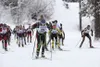 Colony sophomore Annika Hanestad makes her way down the trail during the girls' 5-kilometer freestyle race of the Region III Championships at the Government Peak Recreation Area near Palmer. 