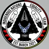 The official logo for the Indigenous Nations Equality Team (INET) created by U.S. Air Force Staff Sgt. Anastacia Rodriguez, 6th Maintenance Squadron aerospace propulsion craftsman, and her fa