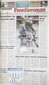 Front page of the April 7, 1995, Mat-Su Valley Frontiersman.