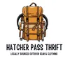Located at the base of Hatcher Pass in the same business strip and parking lot as Hatcher Pass Pizza and Little Susitna Coffee, Hatcher Pass Thrift is in a prime location to serve adventure s