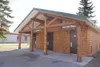 ROBERT DeBERRY/Frontiersman Palmer’s new public restrooms are
open for business. The roughly 700- square-foot building comes at a
cost of $240.000.