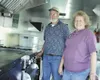 Salvation Army volunteers Robert Brickel and Janet Kincaid have
been trained to drive and operate the Salvation Army's disaster
canteen. The canteen stands ready at the Salvation Army's Mat-S