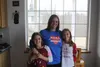 Aubrey Virgin (right) with her mother Shannon (middle) and sister Kyleah (left). Jacob Mann/Frontiersman