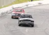 ROBERT DeBERRY/Frontiersman Keith Jones leads through the fourth
turn during early season racing at North Star Speedway. Jones won
the overall season points title.