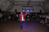 Josh Davis addresses the crowd during a dance event at the Palmer Train Depot. Courtesy photo.