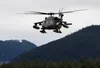 An Alaska Army National Guard UH-60L Black Hawk helicopter assigned to A Company, 1-168th General Support Aviation Battalion conducts flight operations over Southeast Alaska near Juneau, Jan.