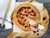 Apple Galette with Candied Cranberry Topping by Royal Fig.