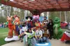 Lowe’s staff volunteer their time at the annual Trick or Treat in the Heat event. Jacob Mann/Frontiersman