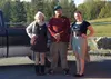 From left, Stefani, Luke and Mariah Schachle pose for a photo recently. Mariah Schachle is making her directorial debut in the Valley Performing Arts production of "Jane Eyre," while Stefani 