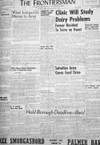 Front page of the Jan. 17, 1963, Mat-Su Valley Frontiersman.