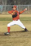 Wasilla High hurler Tyler Hansen delivers a pitch in a recent game against Palmer. Stacked with talent, the Warriors are expected to contend for the conference crown. MARK KELSEY/Frontiersman
