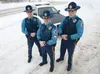 Three of the four members of the Alaska State Troopers Theft Suppression Unit are Tim Cronin, Tony Wegrzyn and Eric Taylor. Not pictured is fourth member Andrew Ballesteros. ROBERT DeBERRY/Fr