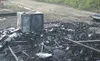 As the summer season kicks off, Alaska State Parks will have to
rebuild a fee station at the Little Su Public Use Facility. The fee
booth was burned by vandals earlier this week. Submitted ph