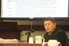 Former Houston police captain Charley McAnally testifies at the Palmer Courthouse during trial in the lawsuit he brought against the city. The lawsuit concluded with the jury ruling unanimous