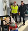 Valley Charities’ turn-A-leaf Thrift Store delivery drivers Tyler Albrecht and Brian Hopp share what it means to deliver nonperishable, non-expired food for our local Mat-Su Food Bank, saying
