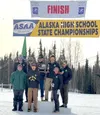 The Colony Knights earned the boys state cross-country skiing state title. Courtesy photo