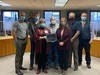 Wasilla Mayor Glenda Ledford and other city officials gathered at Wasilla City Hall to celebrate the occasion with an official ceremony. Courtesy photo