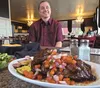 Jason Anglin Chef at the North Shore Ale House and grill talks about his steaks at the newly opened steak house. “That is our 12-ounce rib eye. They’re grass fed their whole life. It’s all-na