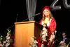 WHS Valedictorian Charlotte Brown addresses her peers one last time. Jacob Mann/Frontiersman